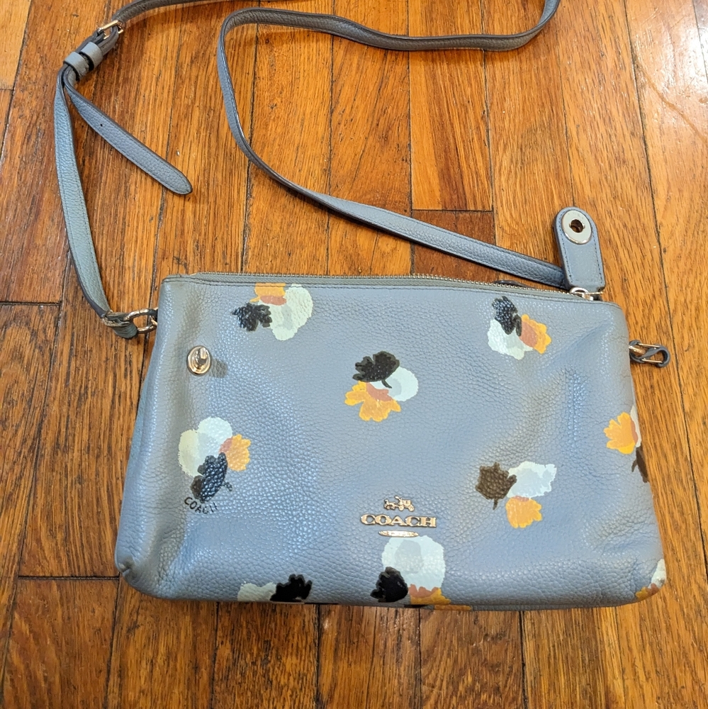 Coach Leather Crossbody Bag